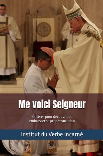 Book cover - titel: me voici seigneur